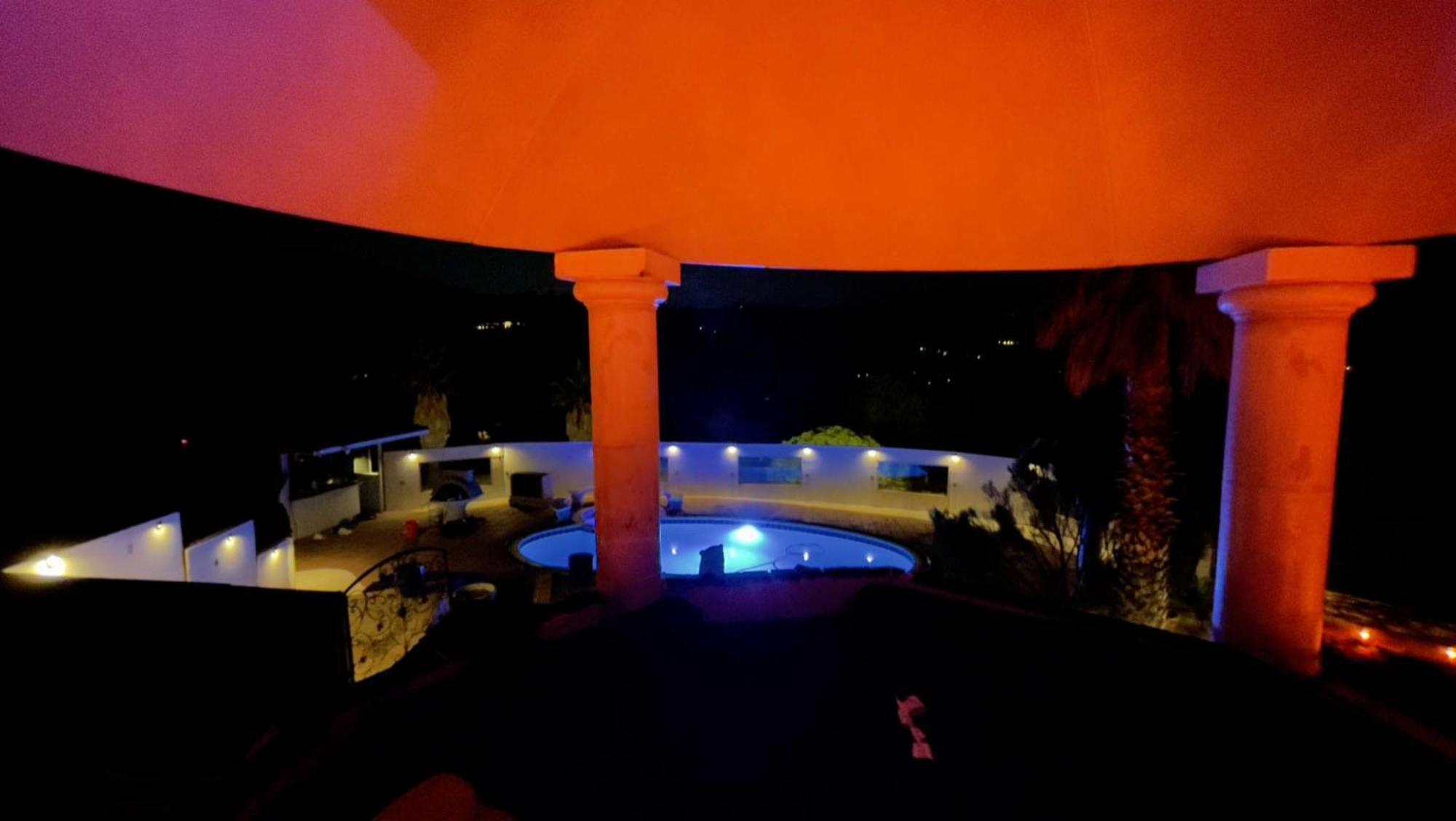 Private Home On 10 Acres - Heated Salt Pool & Jacuzzi, Mountain & City Views, Horseshoes, Basketball, Bbq, Golf Putting, Foosball, Croquet, Bose Stereo, White Cotton Bedding - Hilltop Hacienda, Pool Heat Optional Jamul Exterior foto